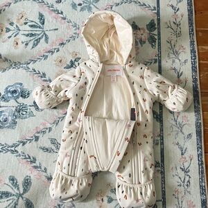 Joe Fresh Cream Baby Snowsuit with Pattern